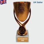 Egg Cup Bowl Awards- Gold /Silver/ Bronze - 16cm(6 1/4") Winners Trophies