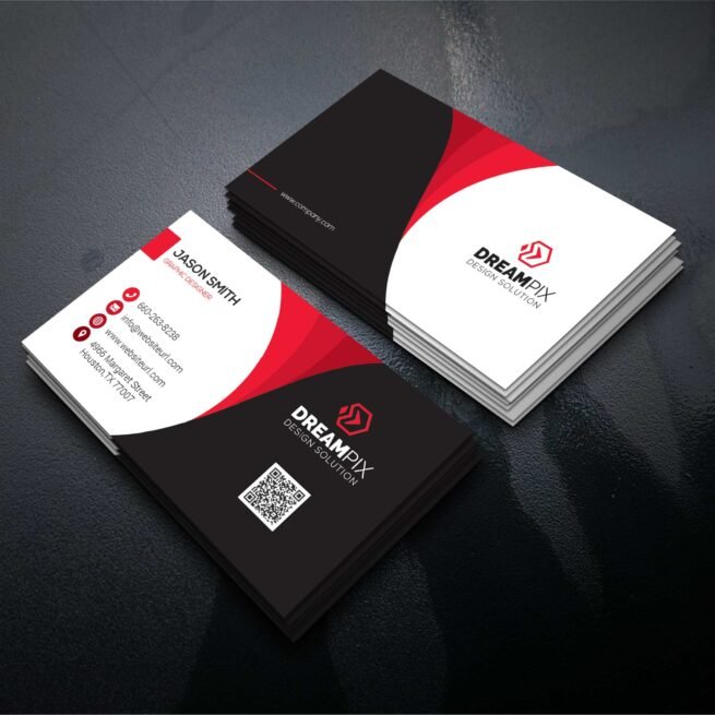 Affordable Business Cards 450 GSM, Without Lamination (Pack of 250, 500, or 1000)