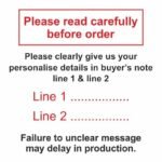 Personalised Name Desk Plate Plaque Sign For Work Home Office Gift