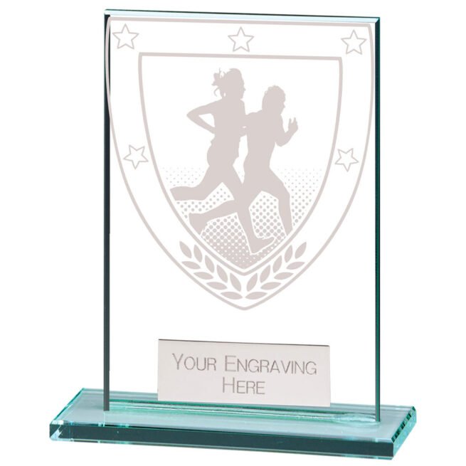 Millennium Running Jade Glass Award,Trophy,Trophies