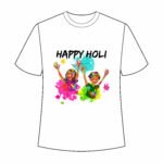 Holi T-Shirt – Colorful Festival T-Shirt  XS/S/M/L/XL (Unisex) Mens/Kids Design 02