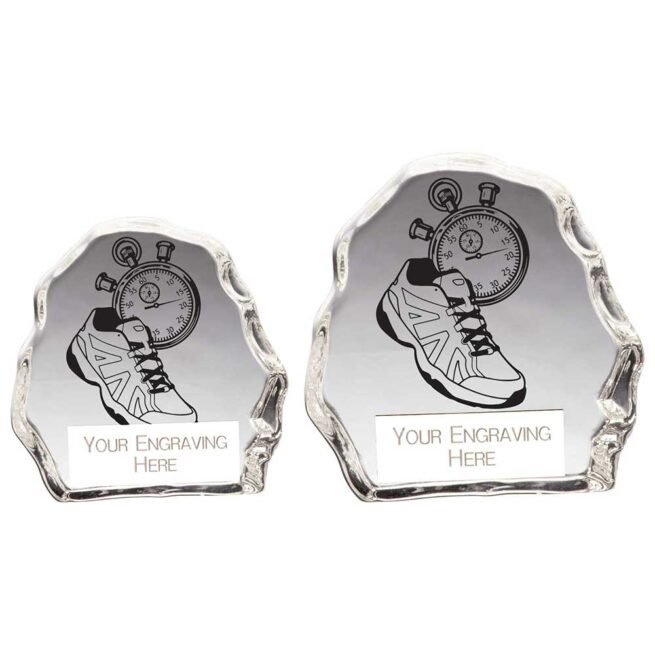 Mystique Running Glass Award,Trophy,Trophies