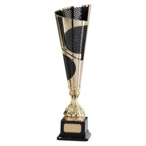 Quest Laser Cut Gold & Black Cup TR17560