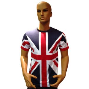 Union Jack T-Shirt Crew Neck unisex 100% Cotton Kids / Adult