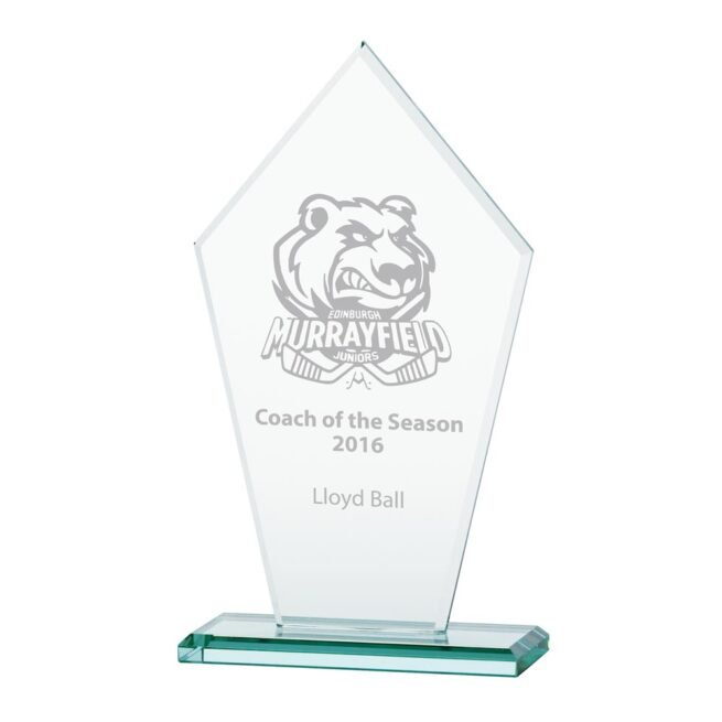 Victory Jade Glass Award,Trophy, Trophies 215mm