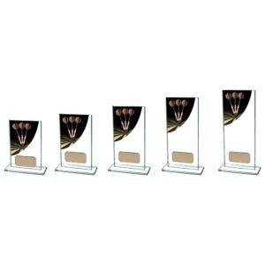 Colour Curve Darts Jade Glass Award,Trophy, Trophies