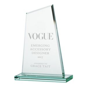 Vanquish Jade Glass Award,Trophy, Trophies 175mm