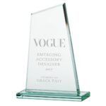 Vanquish Jade Glass Award,Trophy, Trophies 200mm