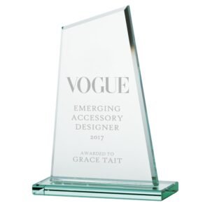 Vanquish Jade Glass Award,Trophy, Trophies 200mm