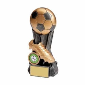 Sign Print Lab Personalised Engraved Football Trophy Antique Gold Great Player Team Award 180MM