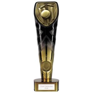 Sign Print Lab Fusion Cobra Cricket Award Trophy Black & Gold Size: 225mm